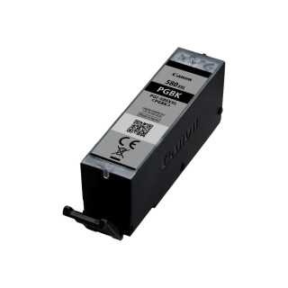 Cartus Cerneala Original Canon Black, PGI-580XXLPGBK, pentru Pixma TR7550|TR8550|TS6150|TS6250|TS705|TS8150|TS8250|TS9150|TS9155