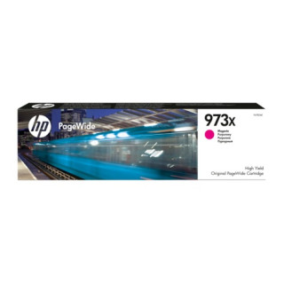HP 973x Eredeti Festékkazetta Magenta a PageWide Pro 452|Pro 477-hez "F6T82AE"