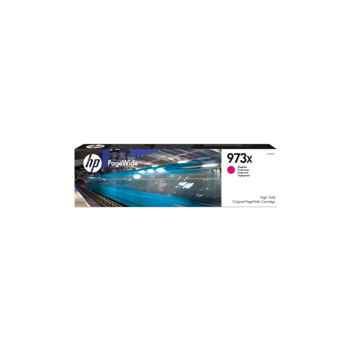 HP 973x Eredeti Festékkazetta Magenta a PageWide Pro 452|Pro 477-hez "F6T82AE"