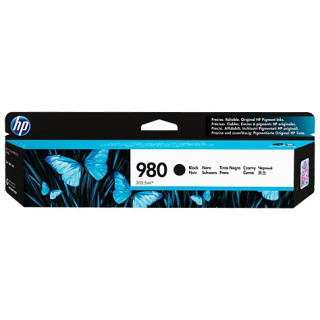 HP 980 Fekete Eredeti Tintapatron X555|X585 "D8J10A"