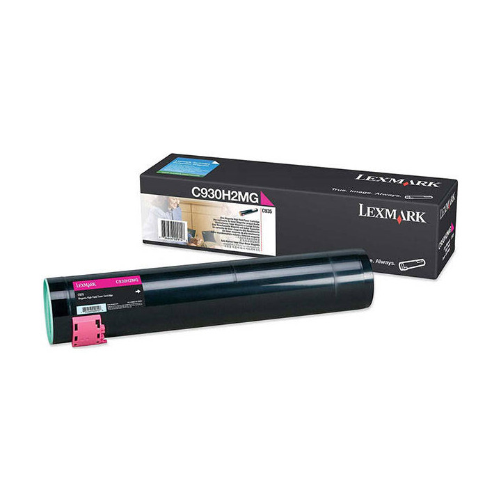 Eredeti Lexmark Magenta Toner C930H2MG C935 sorozathoz 24K