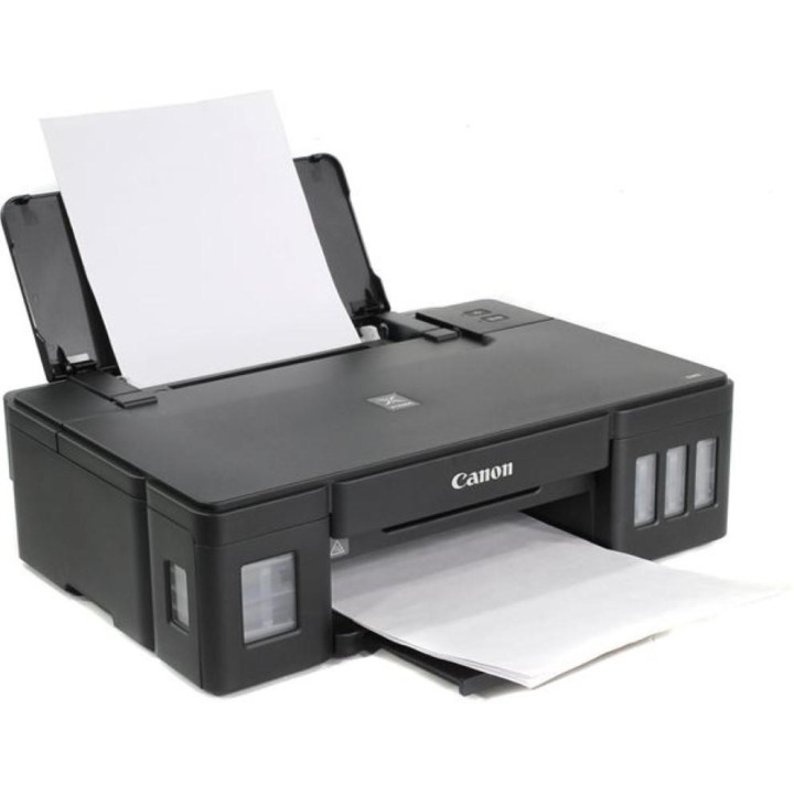 Imprimanta Inkjet CISS Color Canon Pixma G1411, A5, Functii: Impr.,Viteza de Printare Monocrom: 8.8ipm,Viteza de printare color: