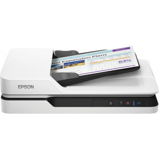 SCANNER EPSON DS-1630, A4, tip flatbed,viteza scan:25ppm alb-negru/color, rez. op 600x600dpi, ADF 50 pag, duplex, senzor CCD, in