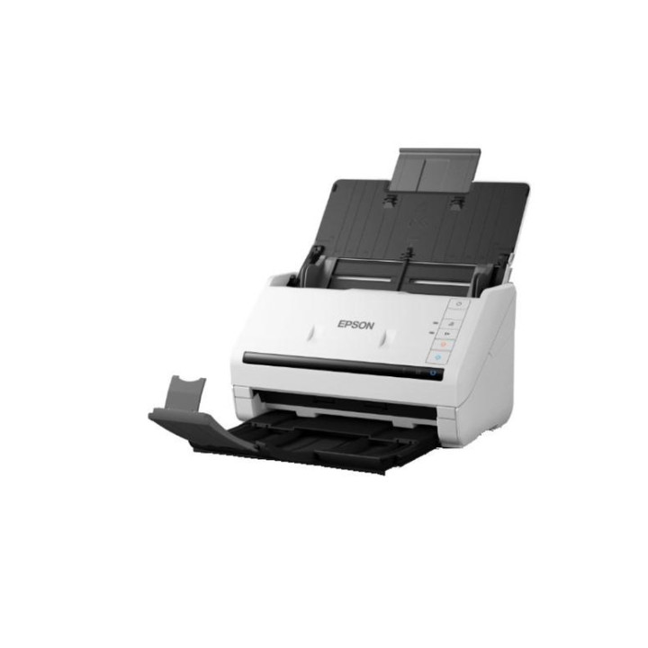 СКАНЕР EPSON DS-770, A4, листов, скорост на сканиране: 45ppm, резолюция 600x600dpi, ADF 100 страници двустранно. Надеждност: дне
