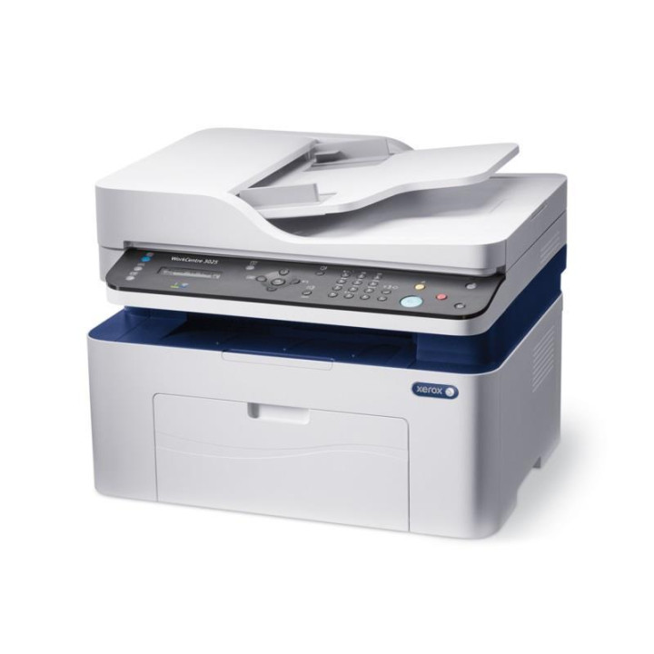 Multifunkcionális Lézer Mono XEROX Workcentre 3025 A4 Funkciók: Nyomtatás | Szkennelés | Másolás | Fax Monokróm Nyomtatási Sebes