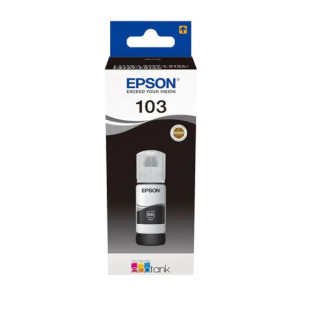 Картридж оригинално мастило Epson черен № 103 за L1110|L3110|L3150|L3151|L3156|L3160|L5190|L3210|L3250|L3260 65ml "C13T00S14A" (