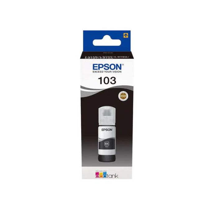 Картридж оригинално мастило Epson черен № 103 за L1110|L3110|L3150|L3151|L3156|L3160|L5190|L3210|L3250|L3260 65ml "C13T00S14A" (