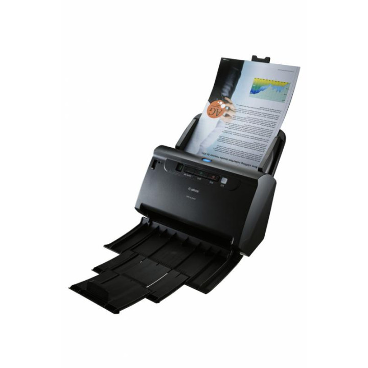 SCANNER CANON DRC240, A4, tip sheetfed, duplex,viteza de scanare:Alb-negru:45ppm/90ipm,Color:30ppm/60ipm, rez. Op. 600dpi, senzo