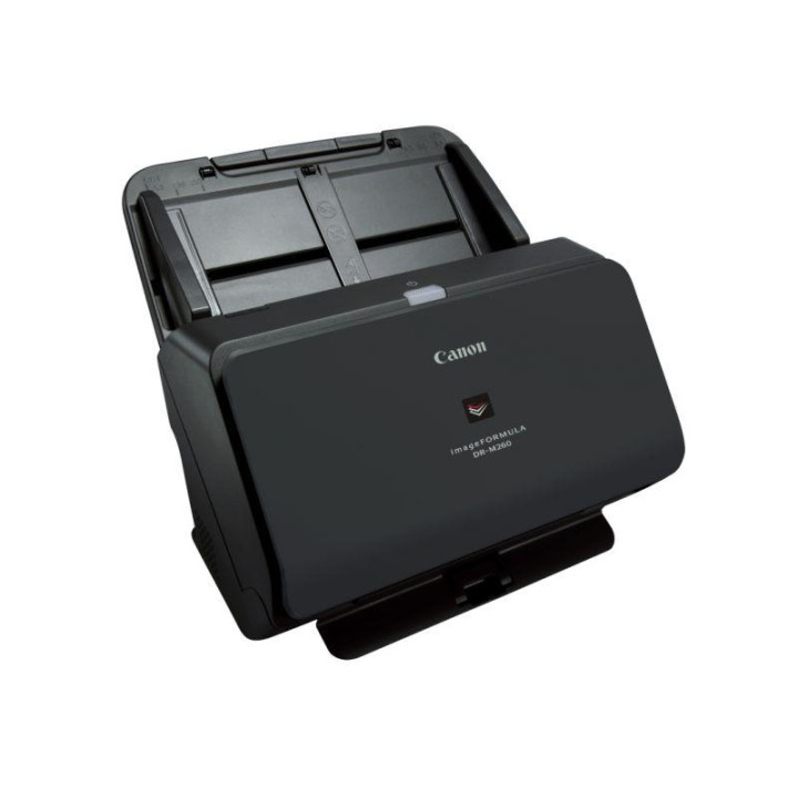 СКАНЕР CANON DRM260, хартия A4, Скорост на сканиране: Черно-бяло: 60 стр./мин, Цветно: 60 стр./мин, CMOS CIS с 1 линия, LED RGB 