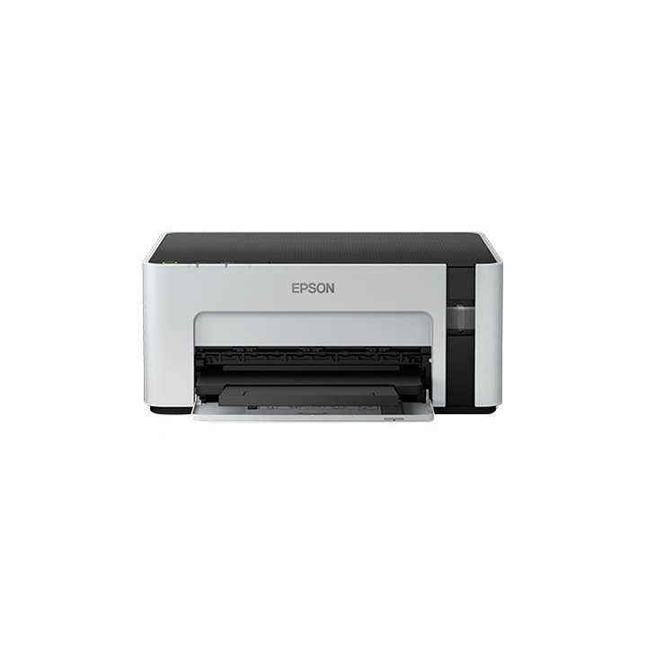 Imprimanta Inkjet CISS Mono Epson M1100, A4, Functii: Impr.,Viteza Print Mono:32 ppm,Viteza Print color:nu e cazul,Conectiv:USB,