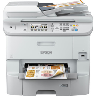 Multifunkcionális Epson WF-6590DWF A4 Színes Tintasugaras Nyomtató Funkciók: Nyomtatás|Szkennelés|Másolás|Fax, Fekete-fehér nyom