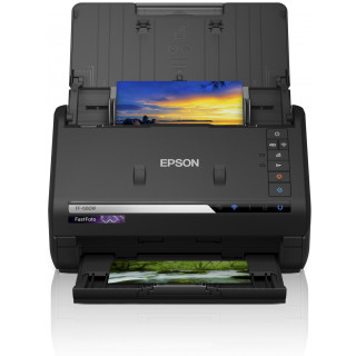 SCANNER EPSON FASTFOTO FF-680W, A4, tip sheetfed, viteza scanare: 46ppm alb-negru si color, rez. optica 6400x9600dpi, senzor CIS
