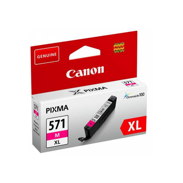 Cartus Cerneala Original Canon Magenta, CLI-571XLM, pentru Pixma MG5750|MG5751|MG6850|MG6851|MG7750|MG7751|MG7752|TS5050|TS5051|