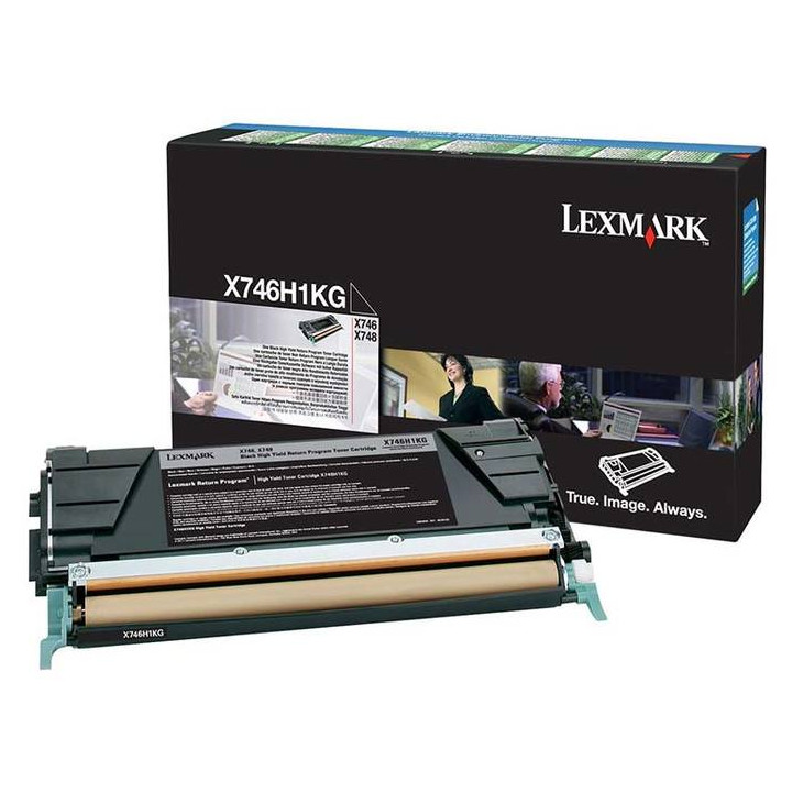 Toner Original Lexmark Black, X746H1KG, pentru X746|X748, 12K, (timbru verde 1.2 lei) , "X746H1KG"