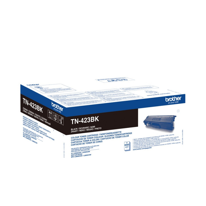 Toner Original Brother Black, TN423BK, pentru HL-L8260|L8360|DCP-L8410|MFC-L8690|L8900, 6.5K,"TN423BK"