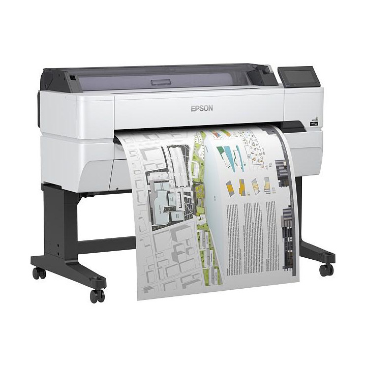 Plotter Inkjet Color Epson Surecolor SC-T5400, A0, Functii:Impr.,Viteza de Print Mono:nespec.,Viteza de Print color:nespec.,Cone