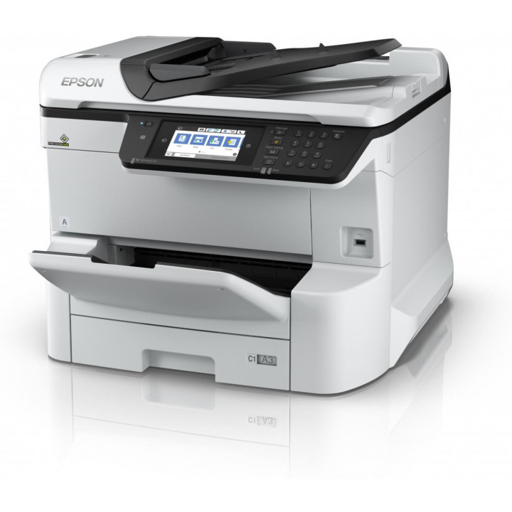 Multifunkciós tintasugaras színes Epson WorkForce Pro WF-C8610DWF A3 (Nyomtatás, Másolás, Szkennelés, Fax), duplex, 35ppm sebess