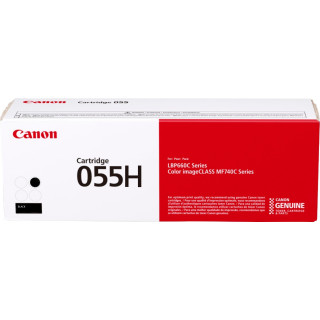 Оригинален тонер Canon Black CRG-055HBK за I-Sensys LBP-663|LBP-664|MF-742|MF-744|MF-746 7.6K "3020C002AA"