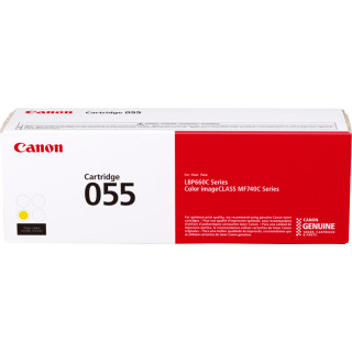Оригинален тонер Canon Жълт CRG-055Y за I-Sensys LBP-663|LBP-664|MF-742|MF-744|MF-746 2.1K "3013C002AA"