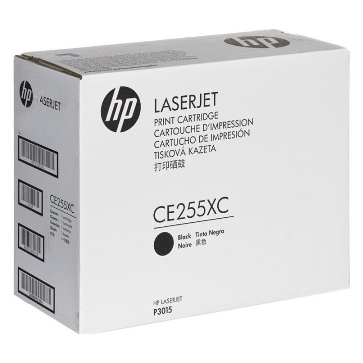 Original HP Black Toner No. 55J for LaserJet M521, M525, P3010, P3011, P3015P - 14.5K "CE255JC"
