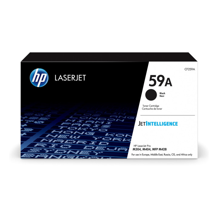 Original HP Black Toner No. 59A for LJ Enterprise M304|M406|MFP M430|M404|M428 3K "CF259A"