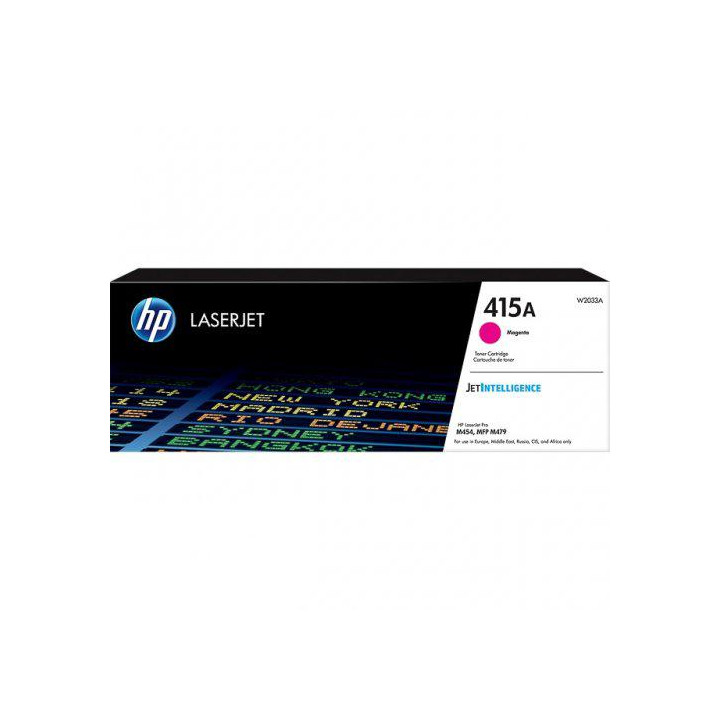 Оригинален тонер HP Magenta №415A за MFP M454|M479|M480 2.1K "W2033A"