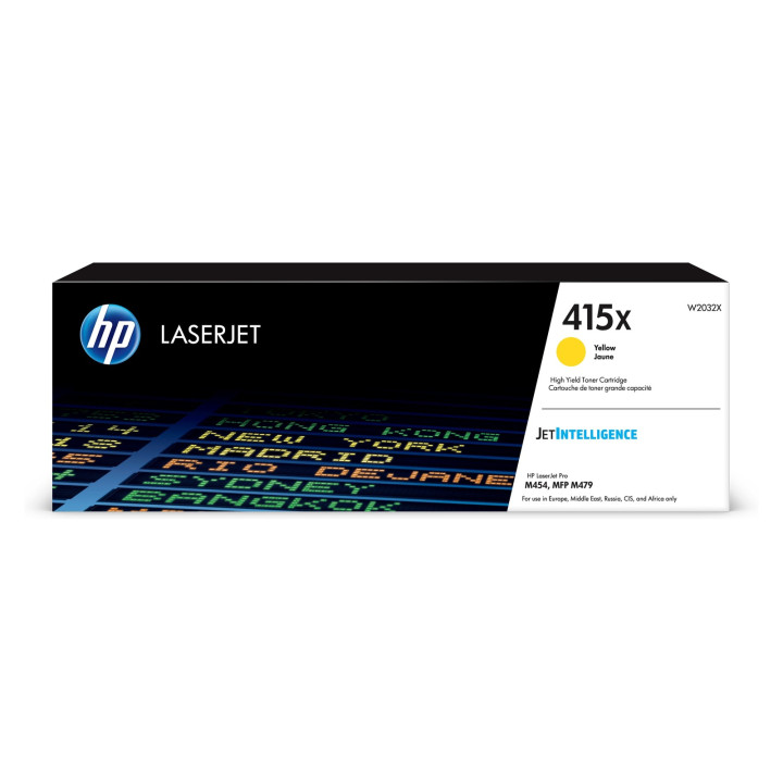 Оригинален тонер HP Жълт nr. 415X за MFP M454|M479|M480 6K "W2032X"