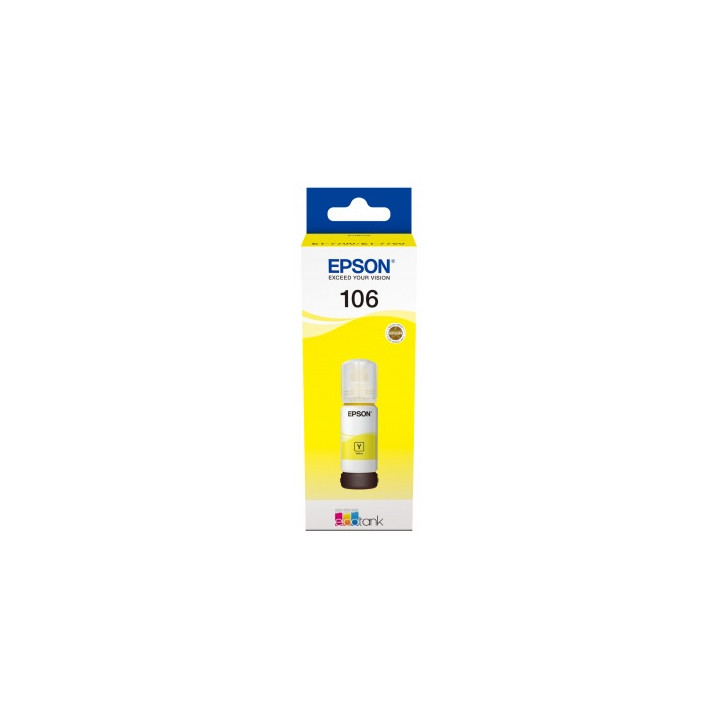 Eredeti Epson sárga tintapatron nr.106 L7160|L7180-hoz 70ml "C13T00R440" (RAPO)