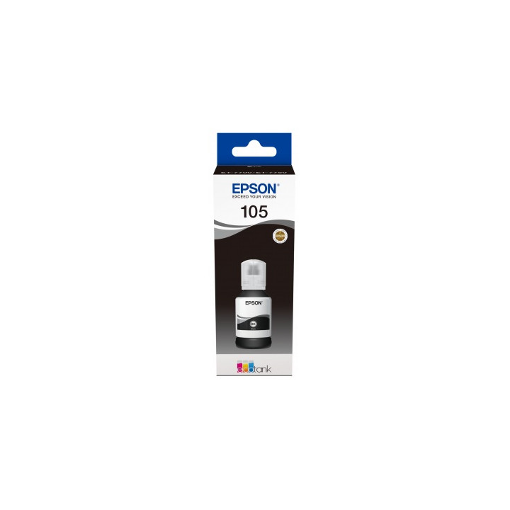 Original Epson Ink Cartridge Black No. 105 for L7160|L7180 140ml "C13T00Q140" (RAPO)