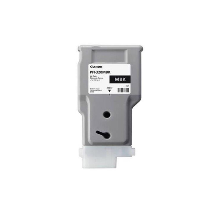 Original Canon Matte Black Ink Cartridge PFI-320MBK for IPF TM-200 | TM-205 | TM-300 | TM-305, 300ml NOPP "2889C001AA"