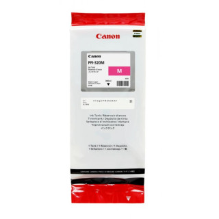 Оригинален мастилен картридж Canon Magenta PFI-320M за IPF TM-200|TM-205|TM-300|TM-305 300ml NOPP "2892C001AA"