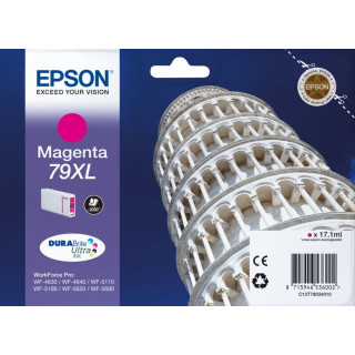 Eredeti Epson Magenta T790340 tintapatron Workforce Pro WP-5110|51490|5620|5690 "C13T79034010" (RAPO)