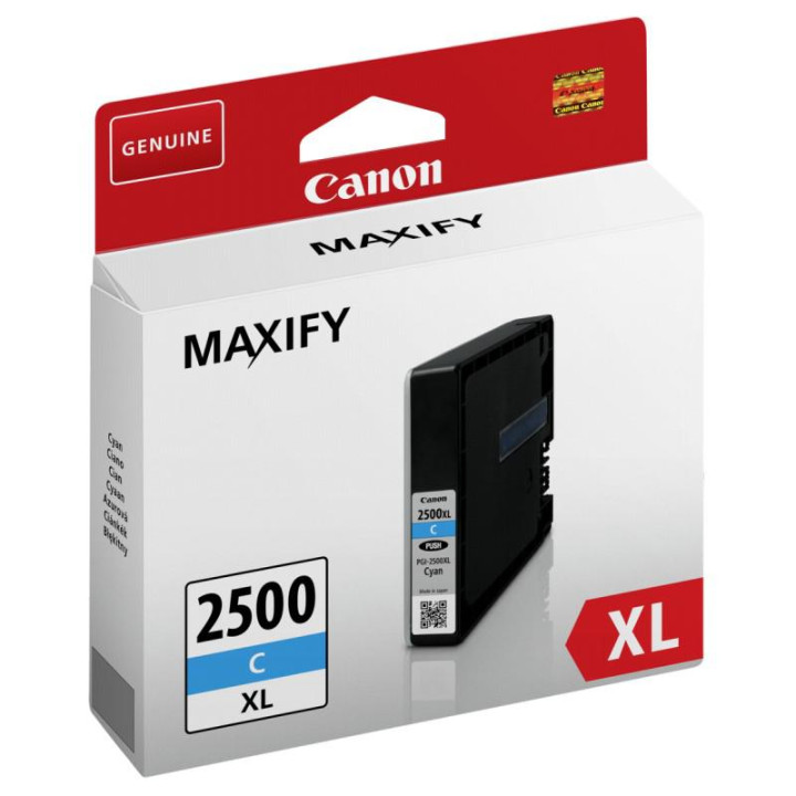 Canon Eredeti Tinta Patron Cián PGI-2500XLC Maxify IB4050|IB4150|MB5050|MB5150|MB5350|MB5450 "BS9265B001AA"