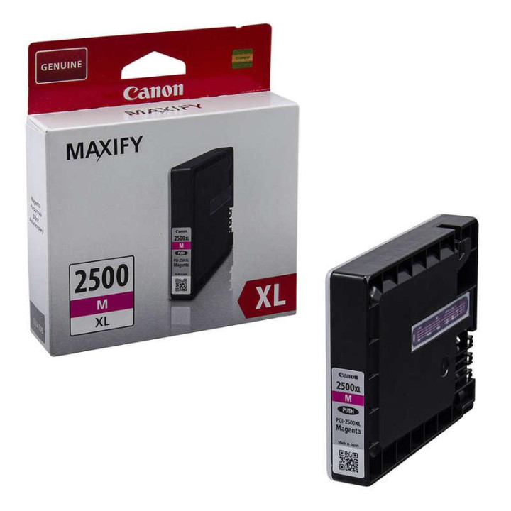 Canon Eredeti Tinta Patron Magenta PGI-2500XLM Maxify IB4050|IB4150|MB5050|MB5150|MB5350|MB5450 "BS9266B001AA"