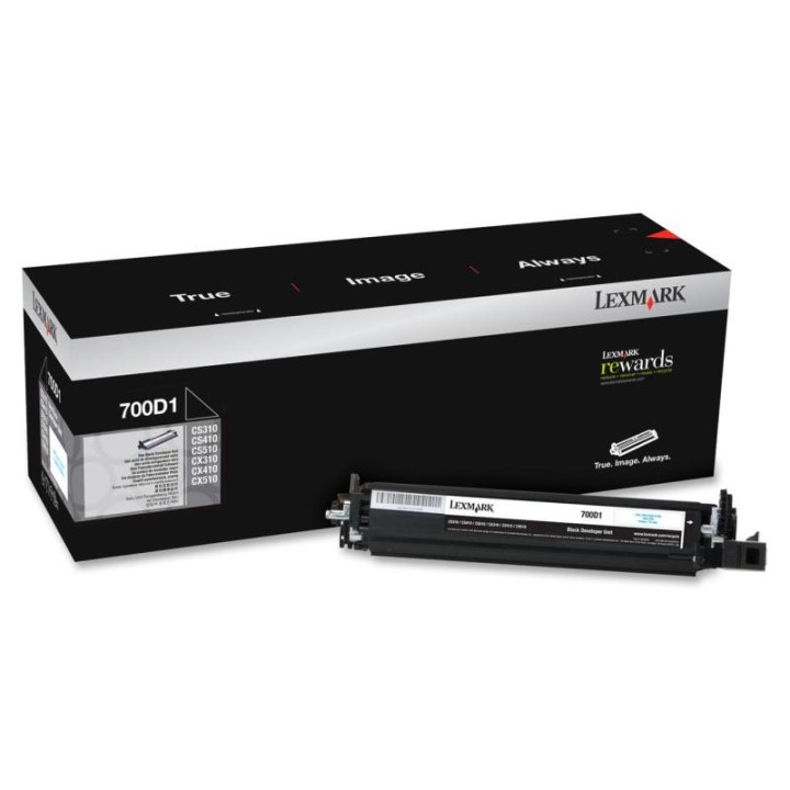 Original Lexmark Black Drum Unit 70C0D10 for C2132 | CS310 | CS410, 40K pages