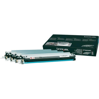Eredeti Lexmark CMYK C734X24G dobkészlet C734|X734|C736|X736|X738 20K "C734X24G"