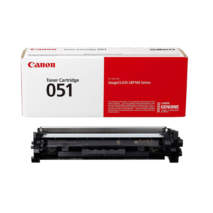 Original Canon Black Toner CRG-051 for LBP 162 | MF 264 | 267 | 269, 1.7K "2168C002AA"