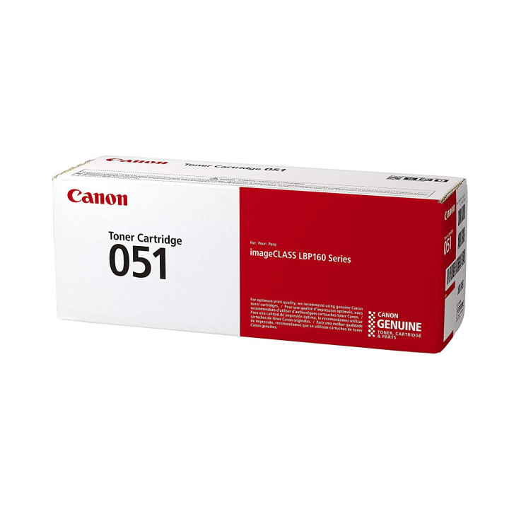 Original Canon Black Toner CRG-051 for LBP 162 | MF 264 | 267 | 269, 1.7K "2168C002AA"