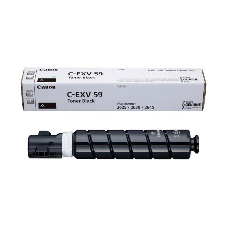 Original Canon Black Toner CEXV59B for IR 2625i | 2630i | 2645i, 30K, NOPP "3760C002AA"