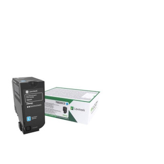 Eredeti Lexmark Cyan Toner 75B20C0 CS727|CS728|CX727 10K "75B20C0"
