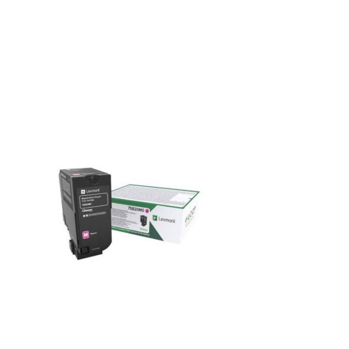 Eredeti Lexmark Magenta Toner 75B20M0 CS727|CS728|CX727 10K "75B20M0"
