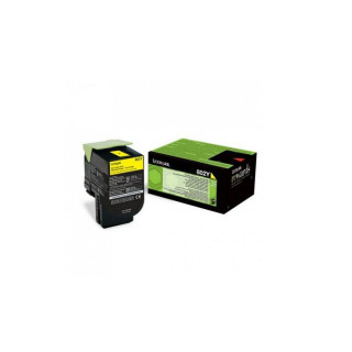 Оригинален тонер Lexmark Жълт 80C20YE за CX310|CX410|CX510 1K "80C20YE"