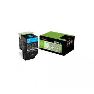 Eredeti Lexmark Cyan Toner 80C2HCE CX410|CX510 3K "80C2HCE"