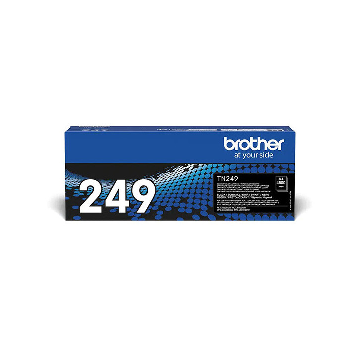 Compatible toner cartridge TN249BK, 4500 pages for Brother printers (Orink white box)