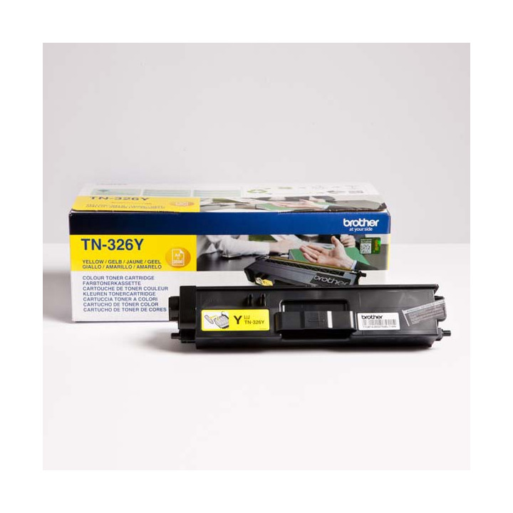 Compatible toner cartridge TN326Y, TN329Y, TN336Y, TN346Y, TN376Y, 3500 pages for Brother printers (Orink white box)