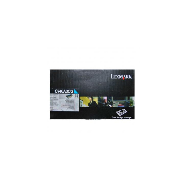 Original Lexmark Cyan Toner C746A3CG for C746|C748, 7K pages