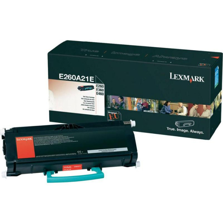 Original Lexmark Black Toner E260A31E for E260 | E360 | E460 | E462 3K