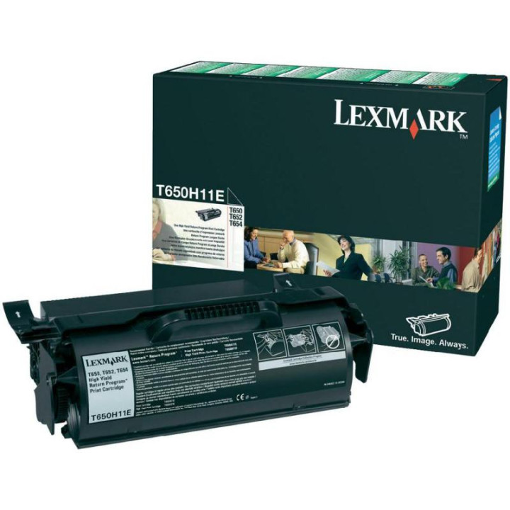 Eredeti Lexmark Fekete Toner T650H11E T650|T652|T654|T656 25K "T650H11E"