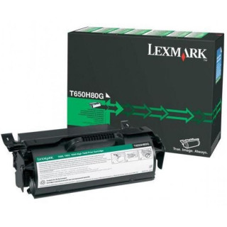 Оригинален тонер Lexmark Black T650H80G за T650|T652|T654|T656 25K "T650H80G"