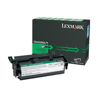 Eredeti Lexmark Fekete Toner T654X80G T654|T656 36K "T654X80G"